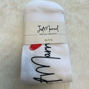Just married tube socks